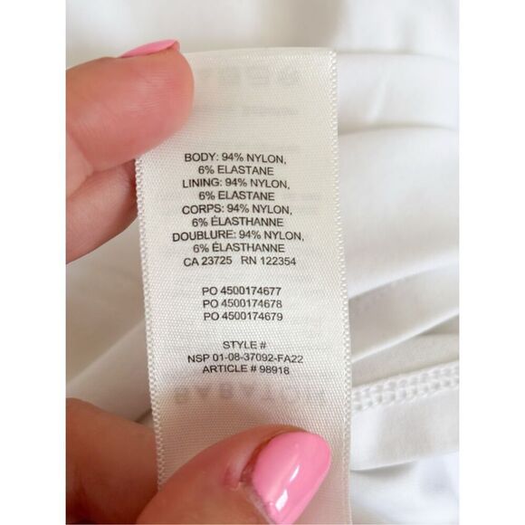 Babaton aritzia contour sumac long sleeve square neck mini dress size XS - Picture 5 of 7